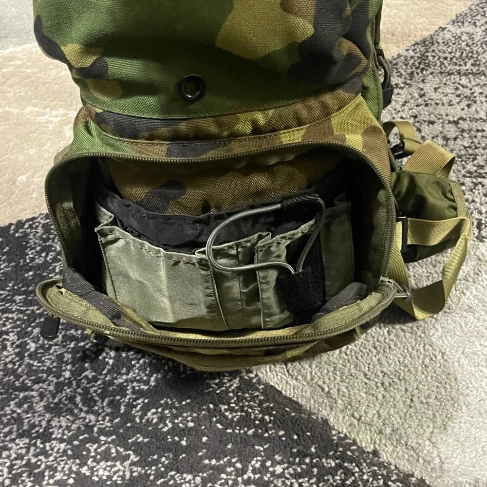 CamelBak M.U.L.E. Backpack Men OS Green Woodland Camo Tactical Hydration Pack